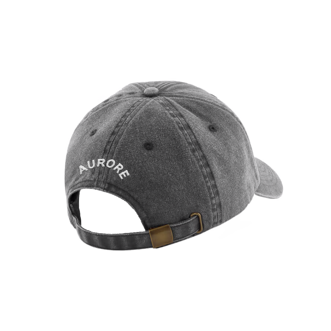 SPARKS EMBROIDERED CAP / BLACK