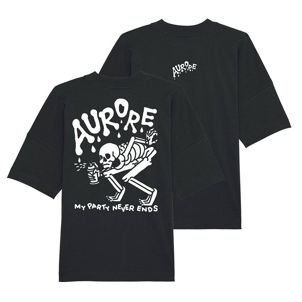 SKELETON T-SHIRT / BLACK