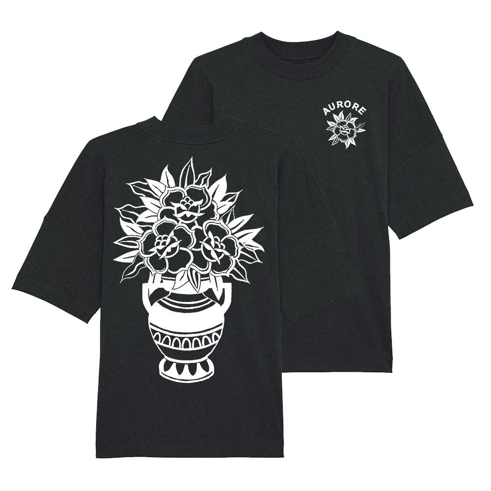 ROSE T-SHIRT / BLACK